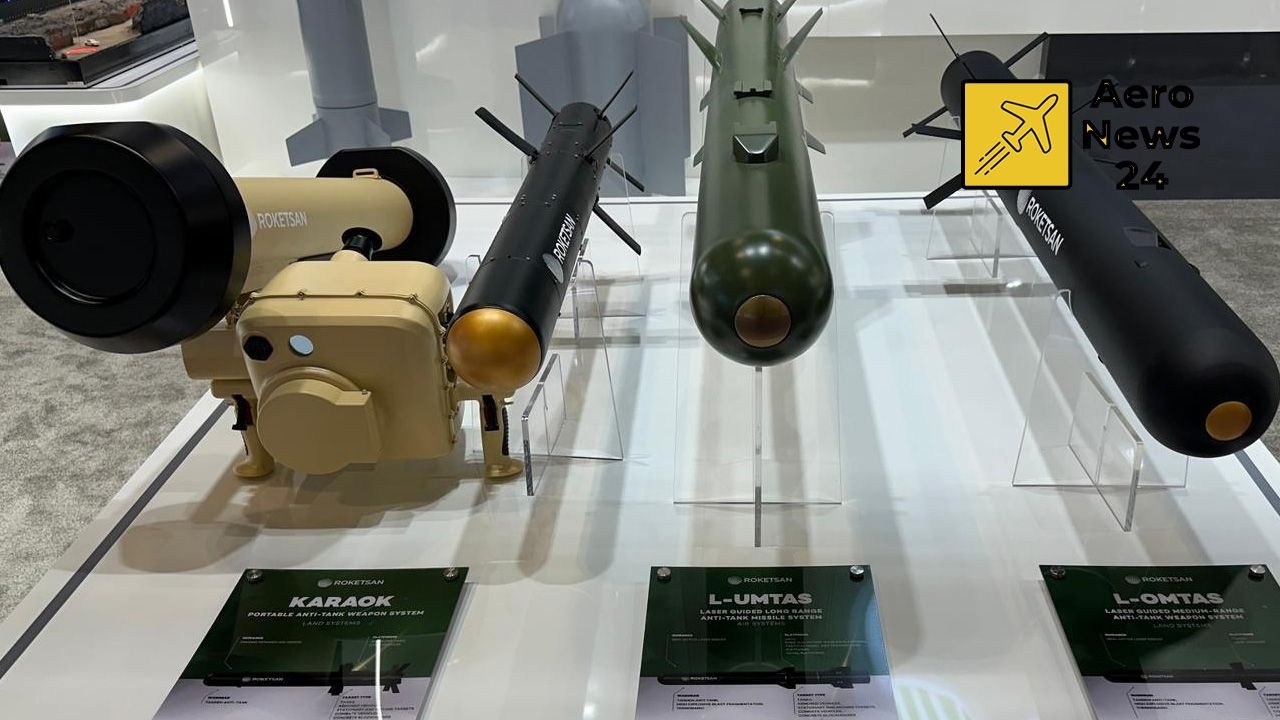 Roketsan apresenta produtos populares da indústria de defesa turca em Londres