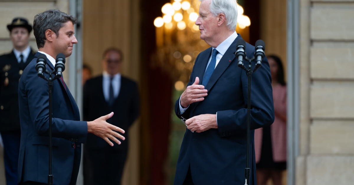 París. Elecciones parciales: Gabriel Attal lamenta la candidatura "descoordinada" de Michel Barnier.