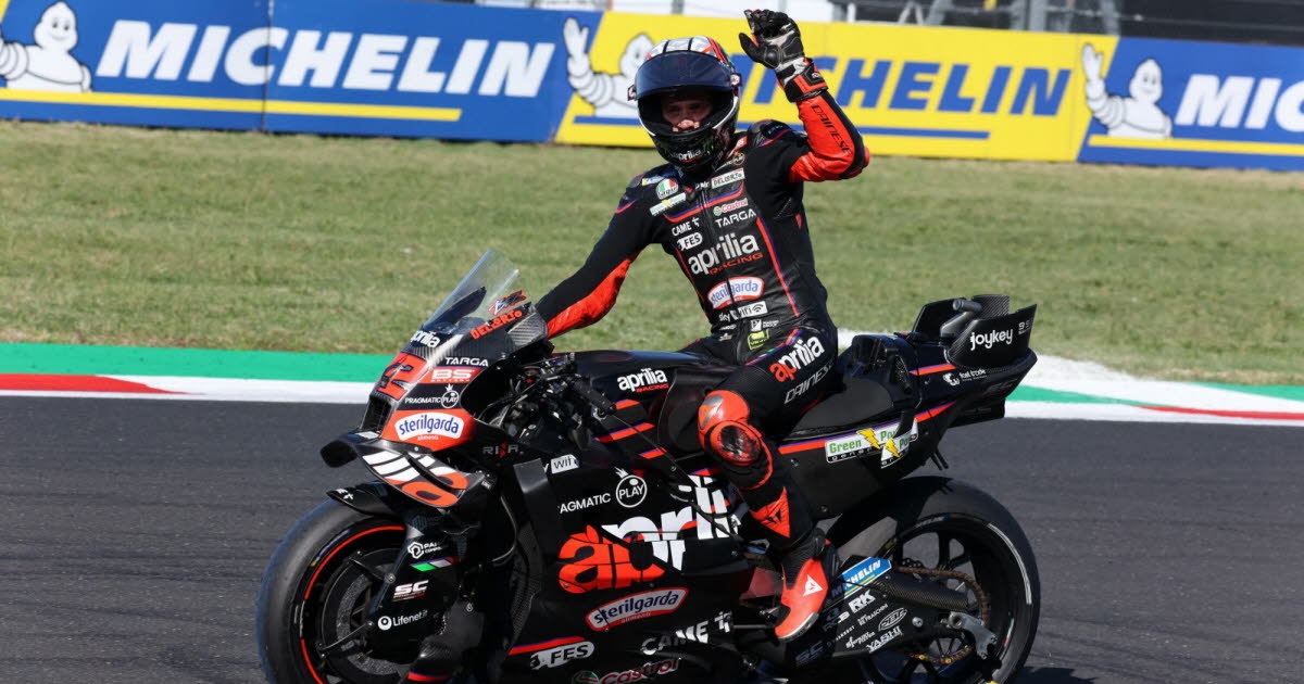 MotoGP. San Marino Grand Prix: Bezzecchi surprise poleman, Quartararo on the front row