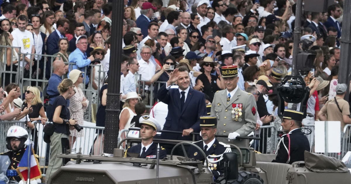 Armies. The July 14 parade begins on the Champs-Élysées, with Indonesia in the spotlight.