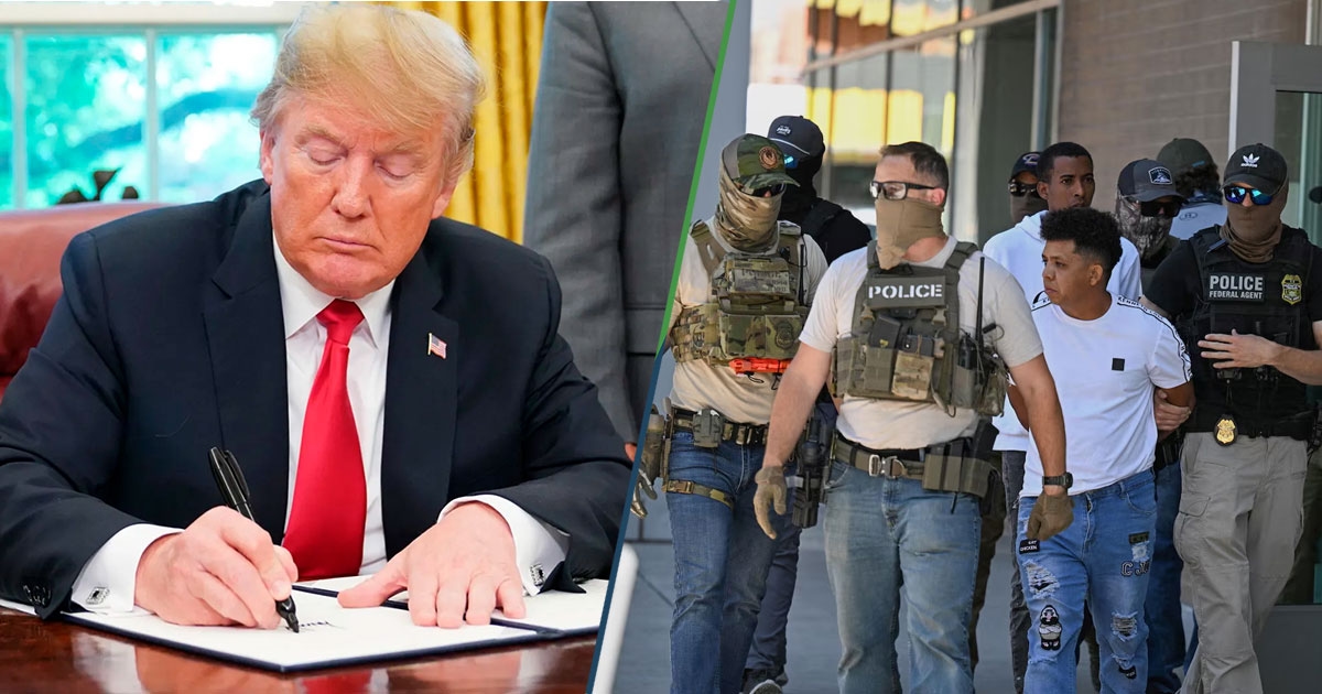 Immigrants will receive a letter signed by Trump: "Thank you for participating, now leave."