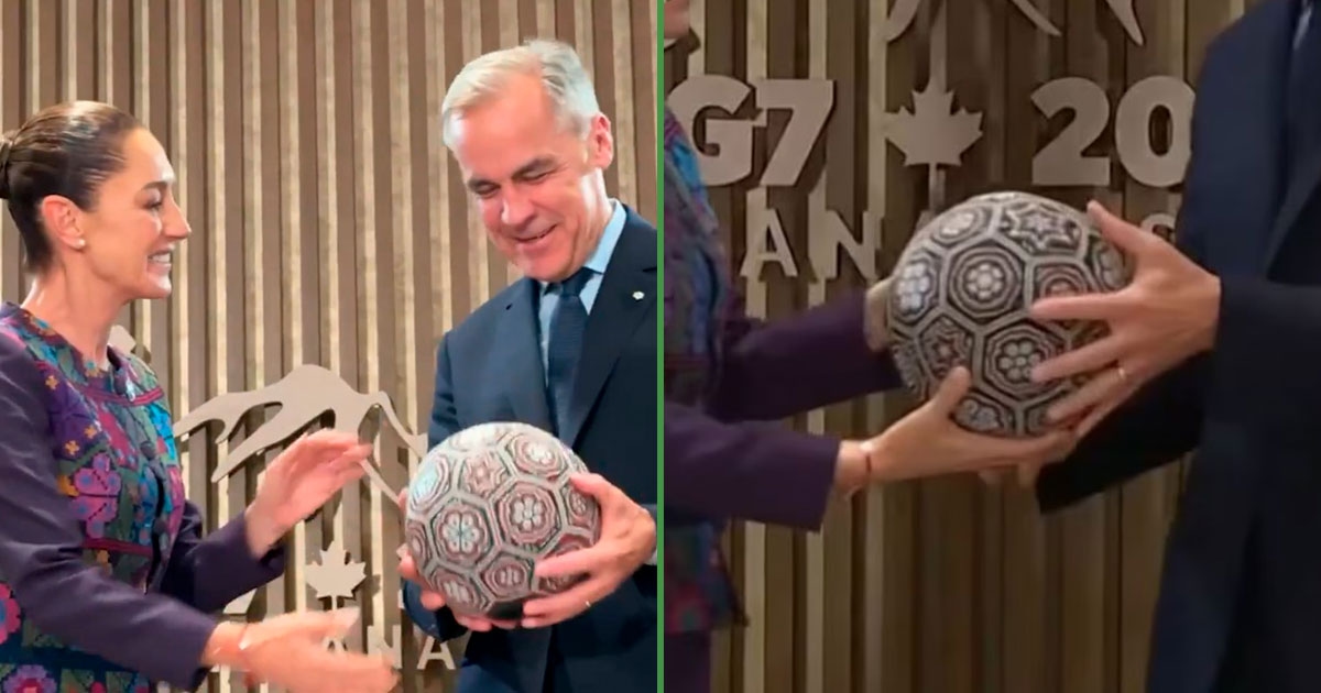 Claudia'nın Kanada Başbakanı'na verdiği topla 2026 Dünya Kupası'nda oynanması için imza kampanyası başlatıldı