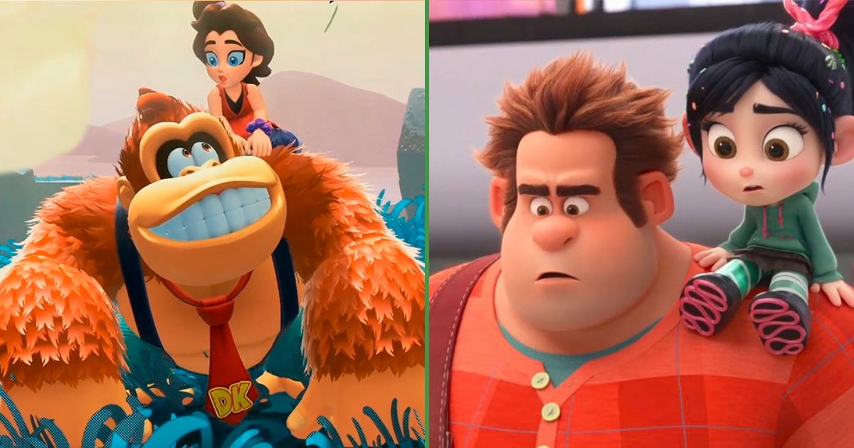 Donkey Kong, bu görevi Wreck-It Ralph'ten istedi ve kimsenin bunu fark etmeyeceğini düşündü.
