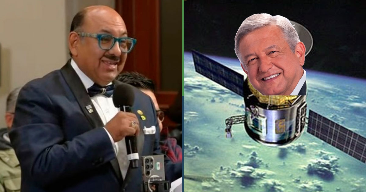 Lord Molecule propone che il nuovo satellite messicano si chiami "Sat-AMLO"