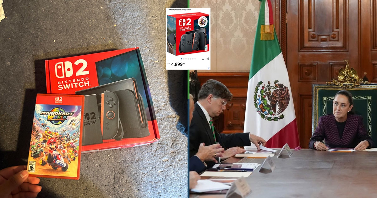 Il prezzo dello Switch 2 in Messico, argomento principale dell'incontro tra Landau e Claudia