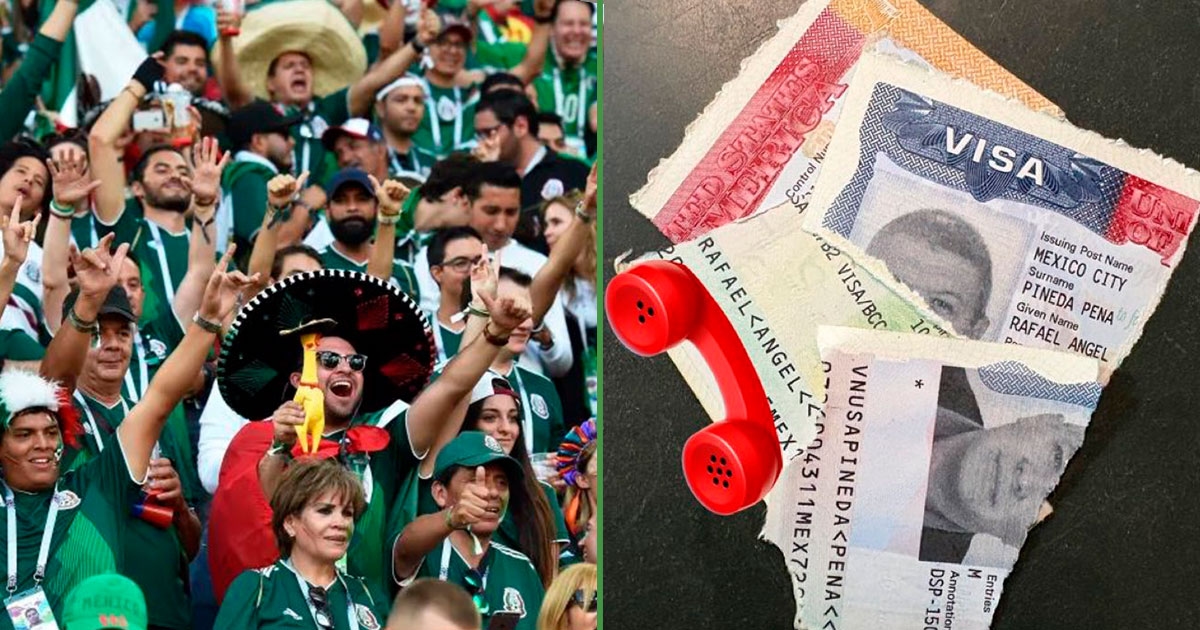 Chi sostiene il Messico nella Gold Cup potrebbe perdere il visto.