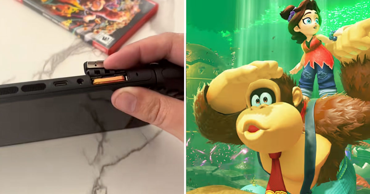 Een genie: hij wilde zijn Donkey Kong-cartridge verven en eindigde met het grinden van zijn Switch 2