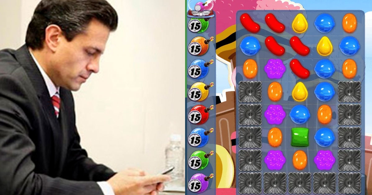 Peña Nieto claims he never used Pegasus "because he never understood Candy Crush."
