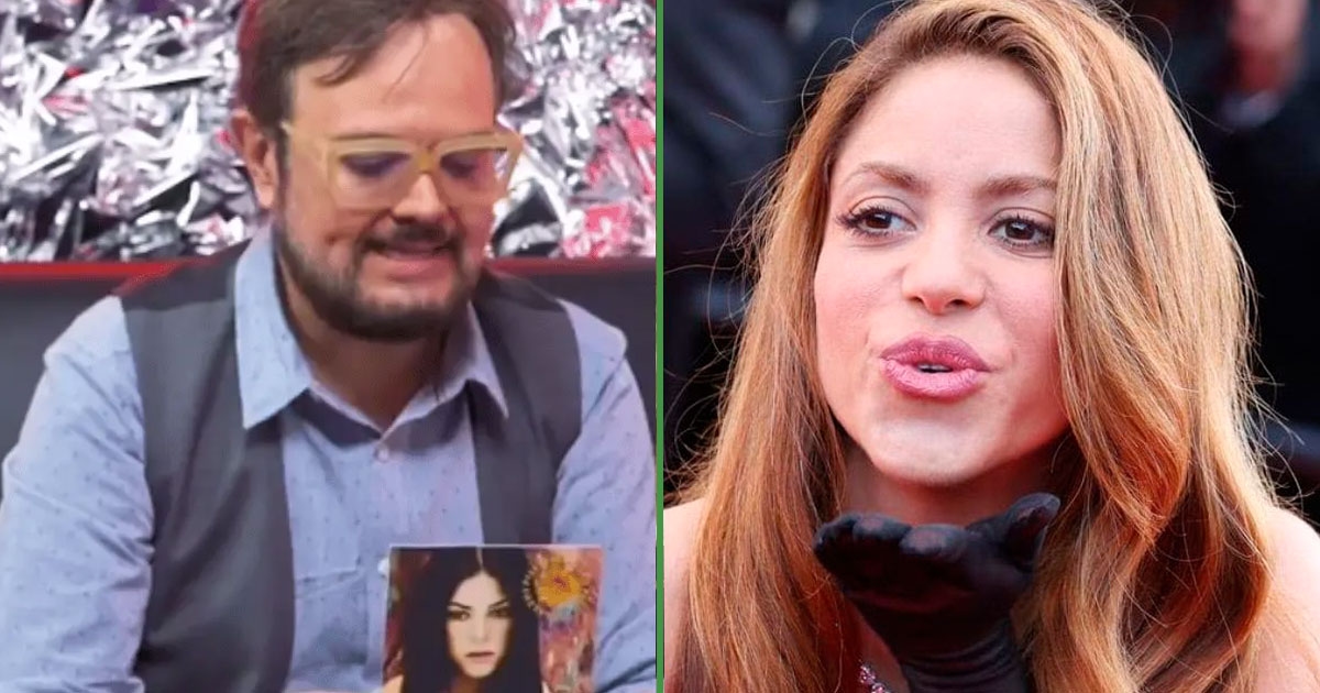 We're amazed: Aleks Syntek says Shakira flirted with him at a concert.
