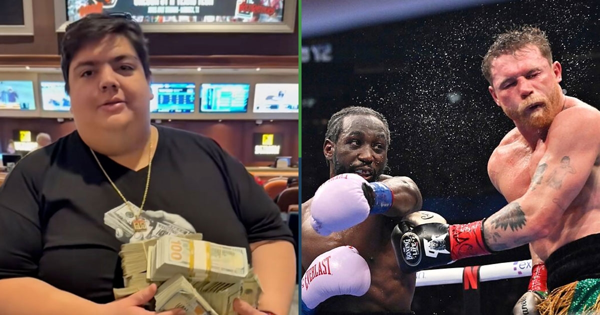 Influencer pierde 2 millones de pesos por apostarle a que ganaba el Canelo