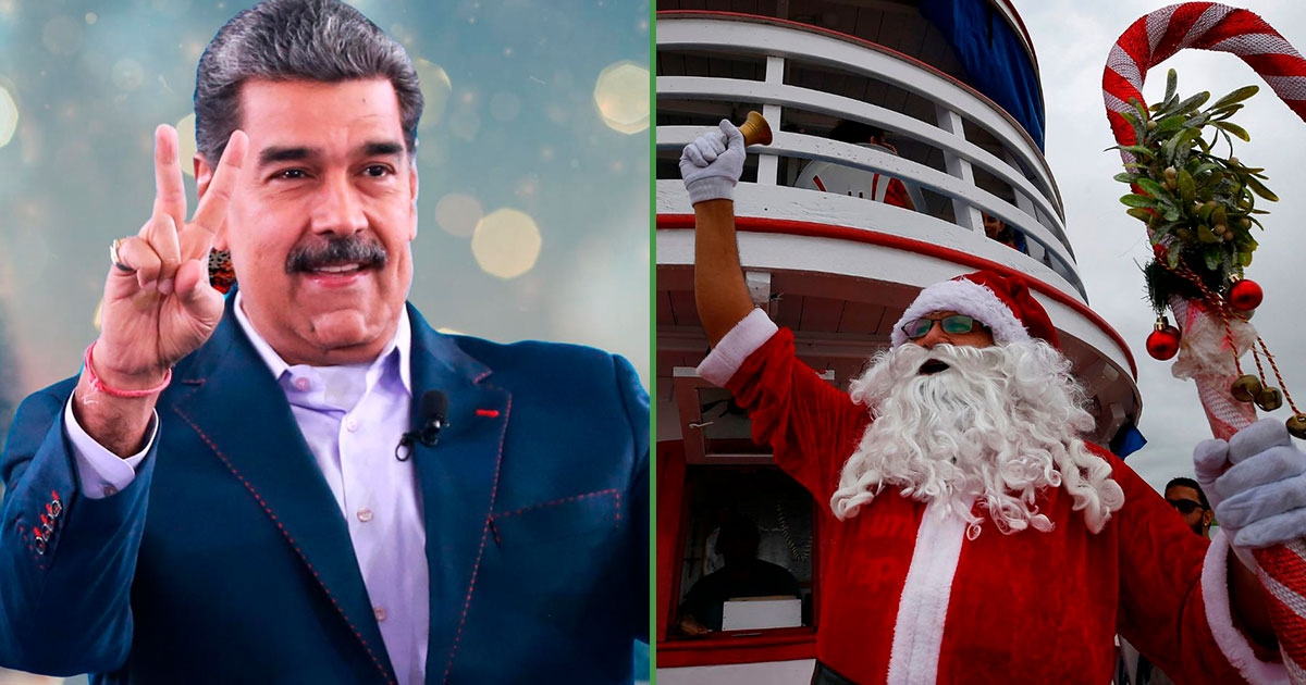 The magician did it again: Maduro brings Christmas forward to October.