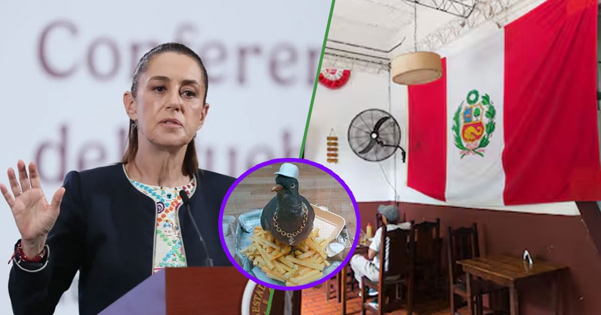 In retaliation, Claudia announces a ban on ceviche from Peru.