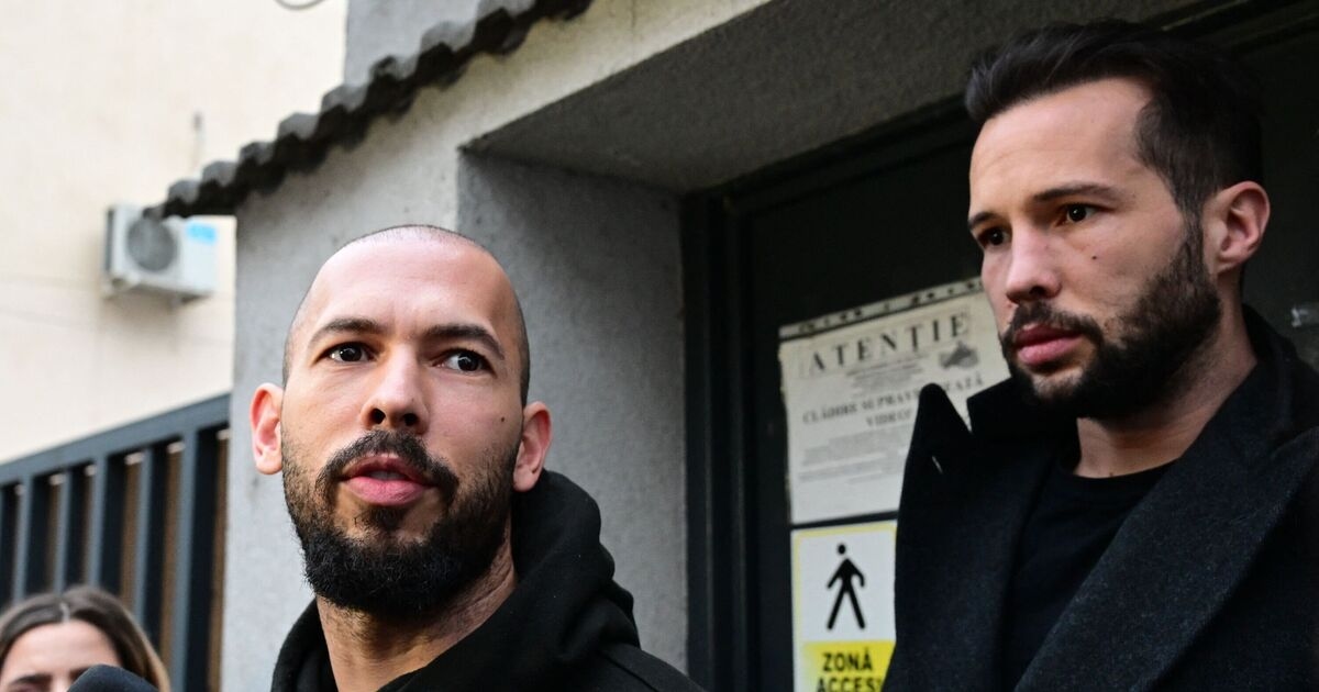Andrew Tate and his brother Tristan charged with rape in the UK