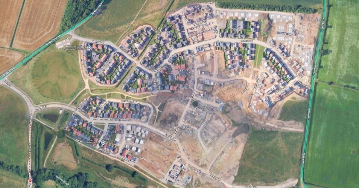 Ogromne nowe miasto za 450 mln funtów z 4500 domami na wsi poza miastem w Wielkiej Brytanii