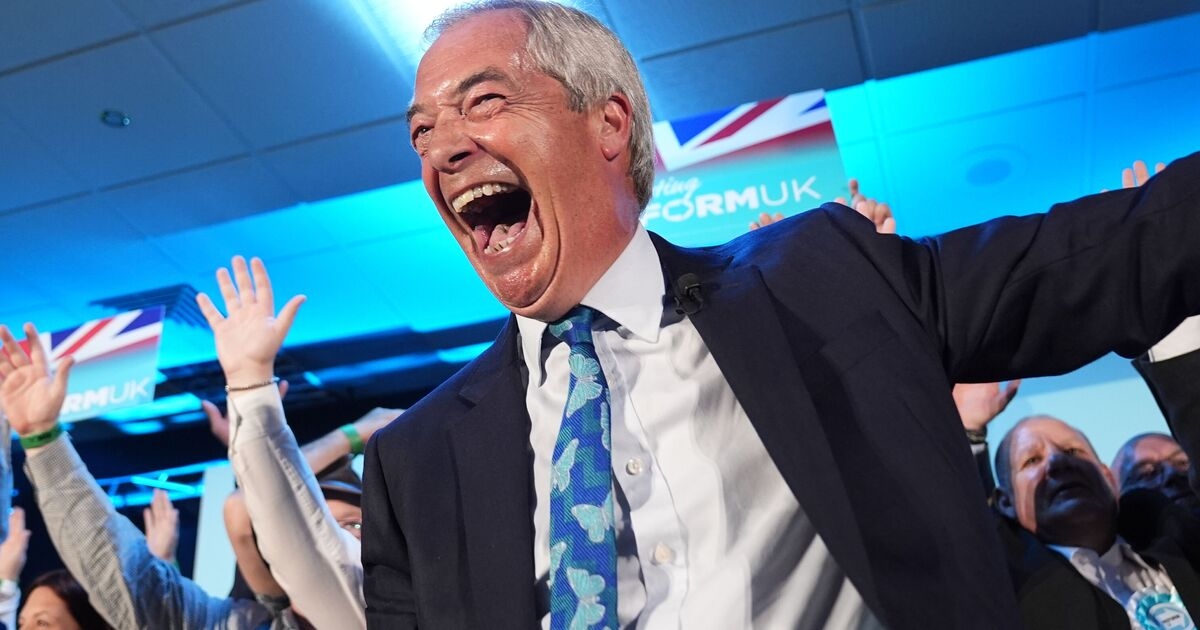 Nigel Farage names Reform UK's biggest enemy as polls point to Tory and Labour disasters