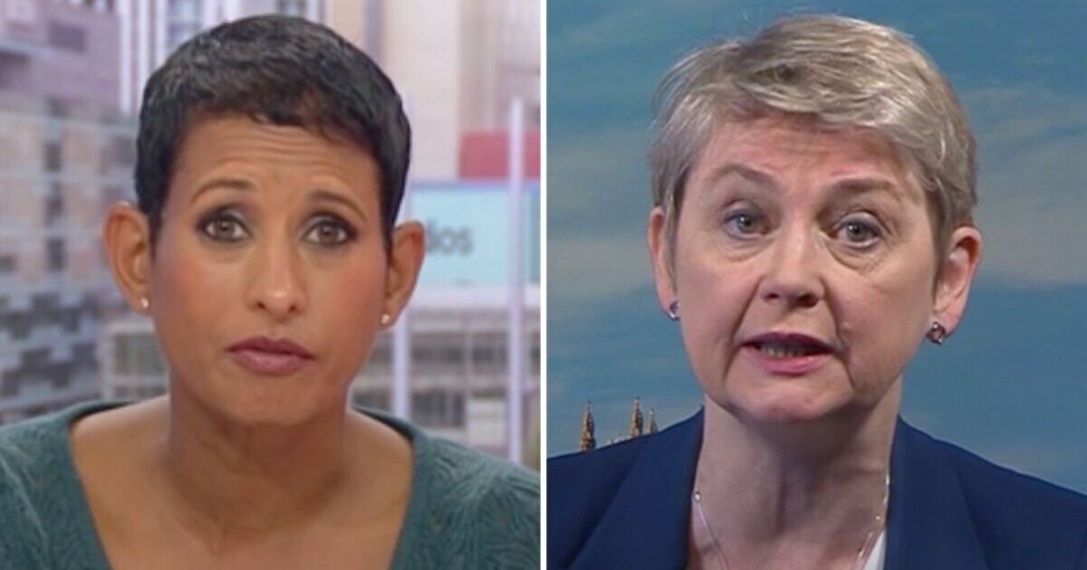 BBC's Naga Munchetty skewers Yvette Cooper over new migrant deal with France