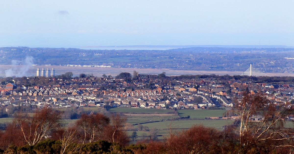 I visited a tiny Welsh town in the shadow of a mountain that's filled with charity shops