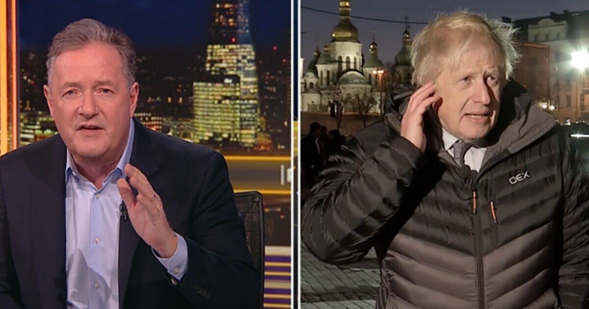 Boris Johnson 'foge' de entrevista com Piers Morgan cinco anos depois de 'se esconder na geladeira'