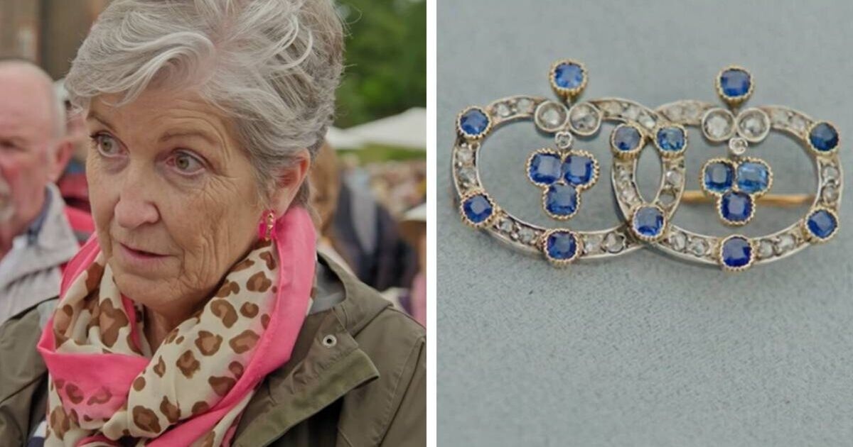 Antiques Roadshow guest jolts as £2.50 charity shop brooch gets eye-bulging price tag