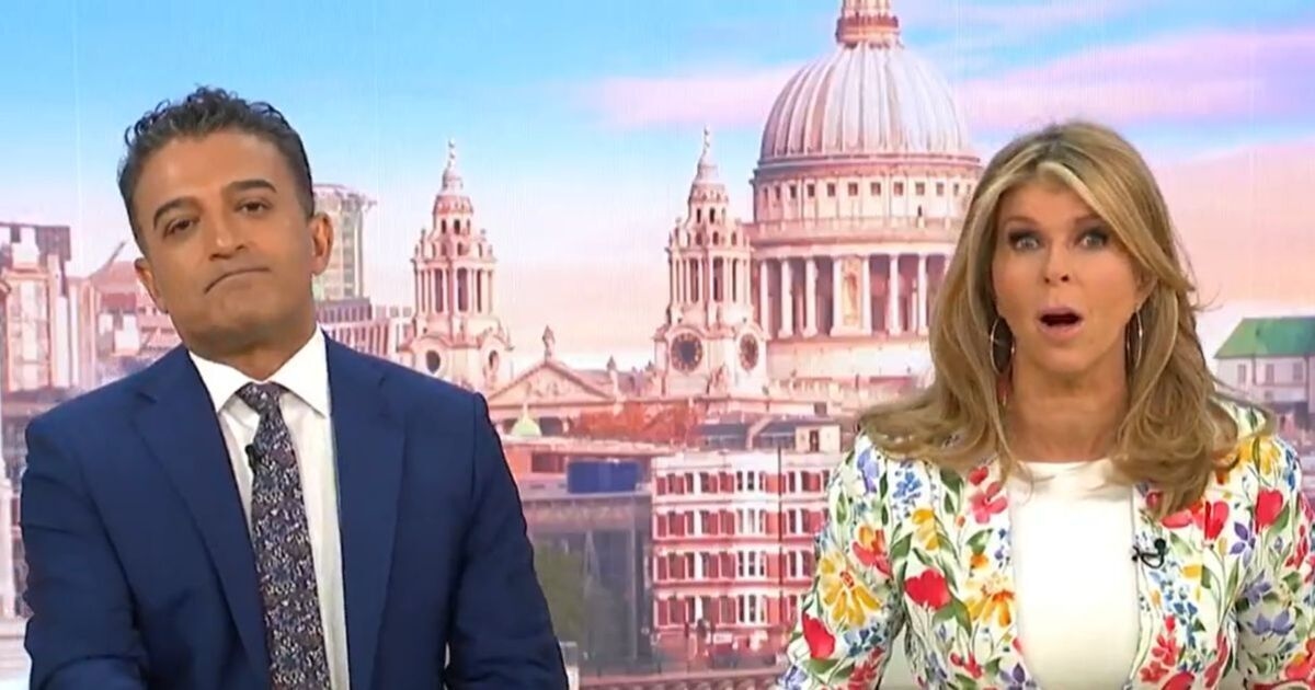 ITV GMB's Kate Garraway halts show to make breaking news announcement about co-star