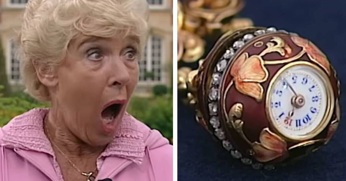 Convidado do Antiques Roadshow fica de queixo caído com o valor alto do relógio com 'uma coisa' errada com ele