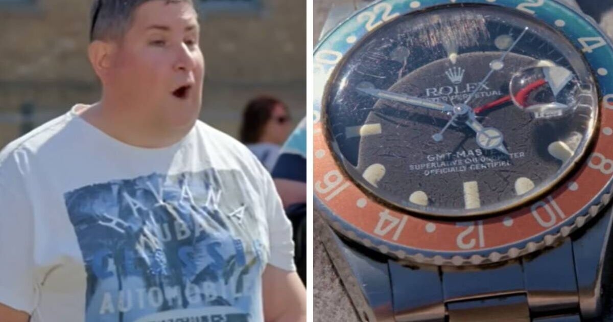 Antiques Roadshow guest exclaims ‘woah’ at huge price of watch kept in drawer for years