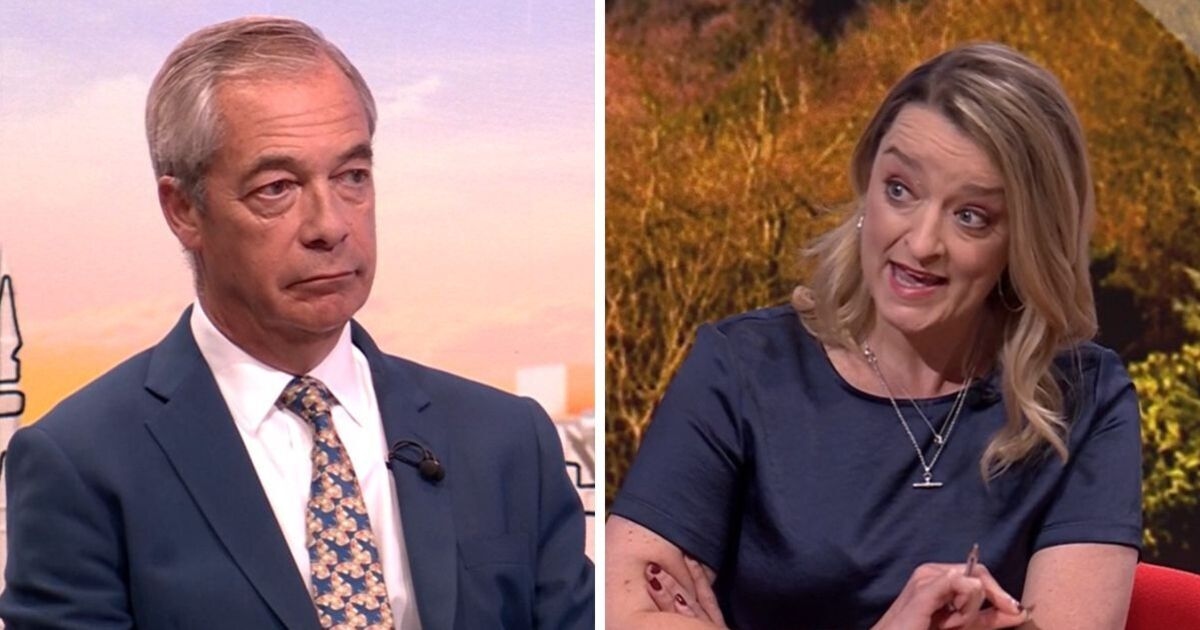 BBC Laura Kuenssberg viewers complain over Nigel Farage interview