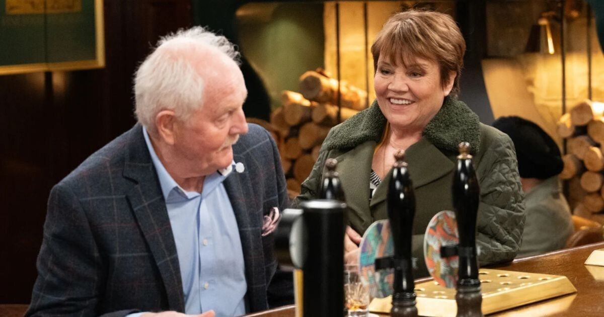 Romantiek van Emmerdale-ster Eric Pollard met co-ster-vrouw na vertrek uit soap