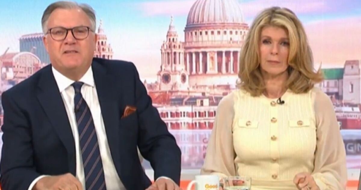 Good Morning Britain halted for 'historic' breaking news minutes into show
