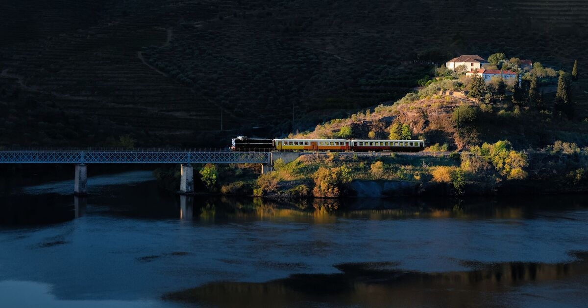Portugal's 'most scenic' 99-mile rail journey where trains run just feet from water