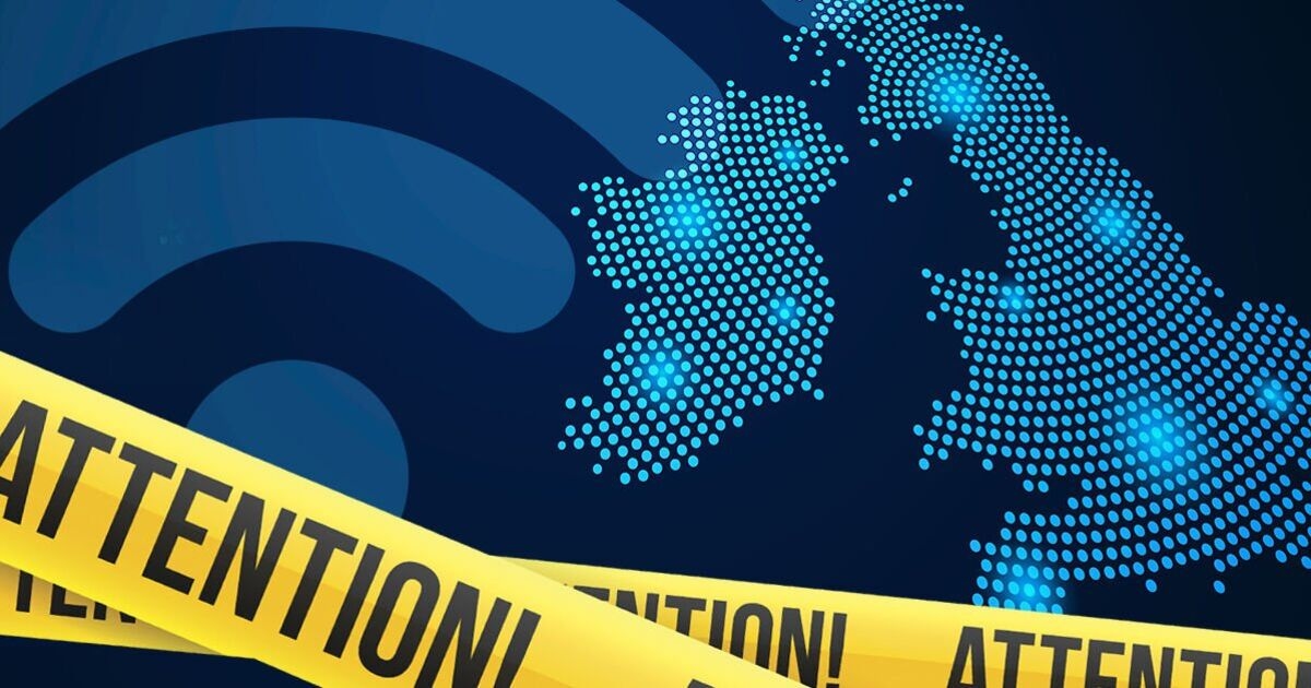 На карте указаны районы с наихудшим качеством широкополосного интернета в Великобритании — проверьте свой почтовый индекс прямо сейчас