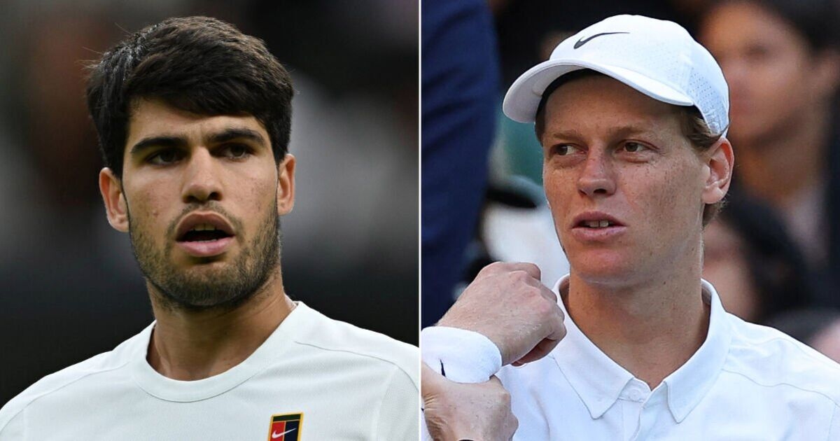 Wimbledon LIVE: Carlos Alcaraz and Jannik Sinner show true colours as furious row erupts