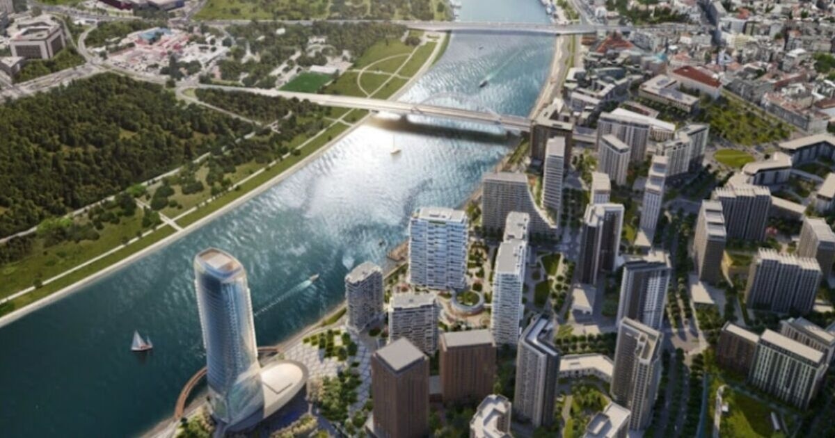 O incrível novo megaprojeto de £ 10 bilhões que transformará uma grande cidade europeia