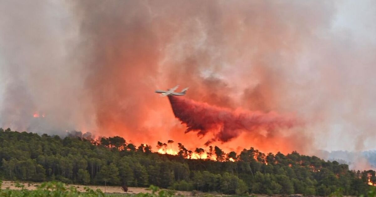 France wildfire LIVE: Thousands of firefighters struggle against fire bigger than Paris