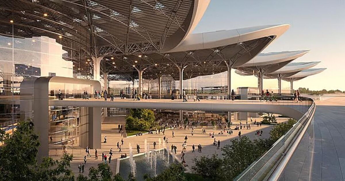 Nowe europejskie megalotnisko o wartości 24 mld funtów ma konkurować z Heathrow i Dubajem