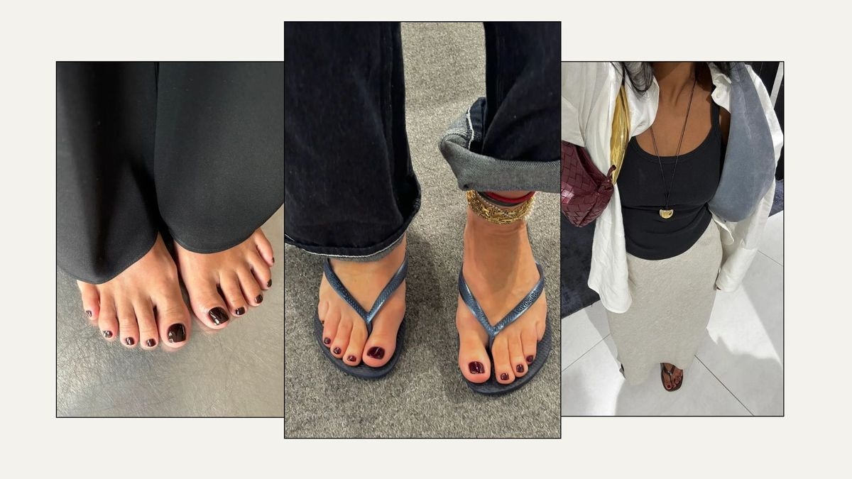Fashion People All Seem to Be Wearing This Anti-Trend Pedicure Colour for Summer