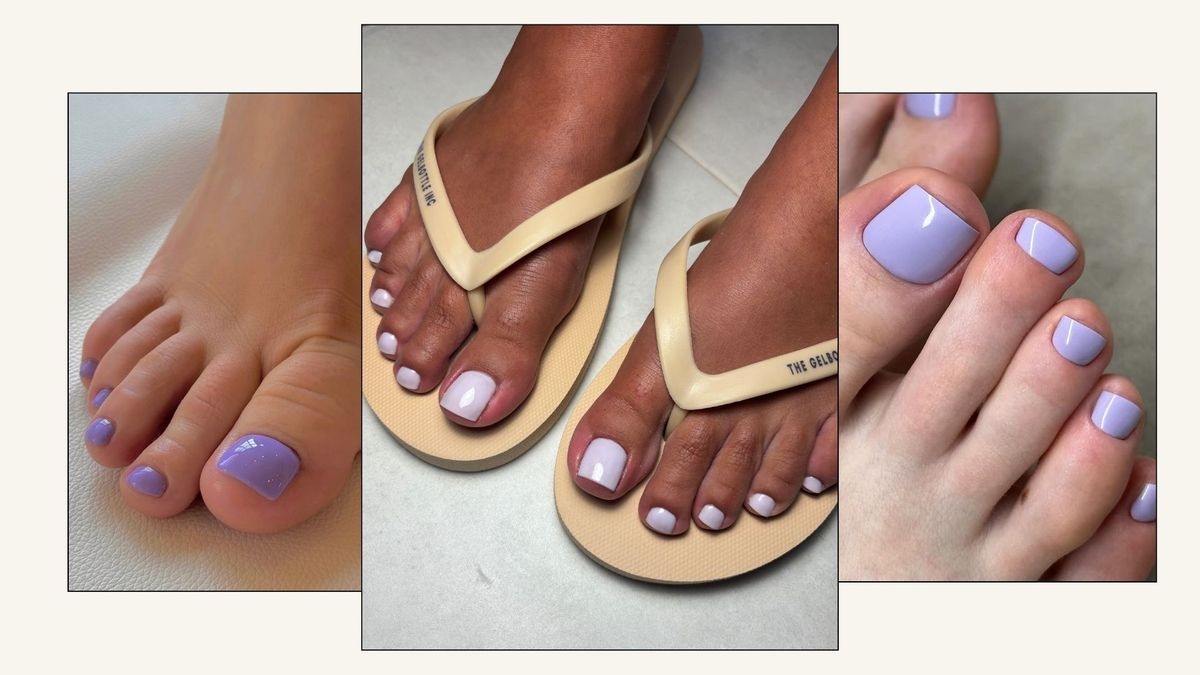 Ik heb altijd gezworen bij een klassieke roze pedicure, maar toen ontdekte ik deze tijdloze tint