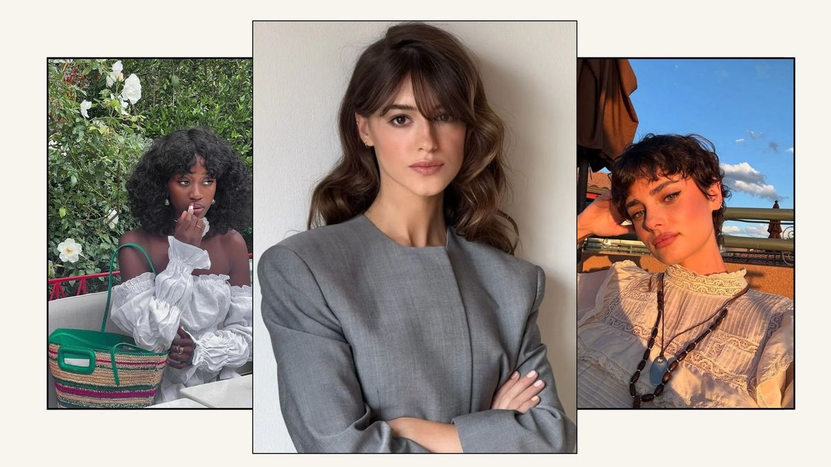 Dije que nunca me comprometería con un flequillo, y entonces vi esta tendencia chic y sin esfuerzo en todo Instagram.