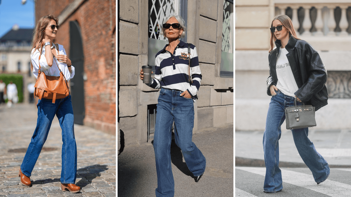 Los jeans acampanados no van a ninguna parte: así los llevaremos esta temporada