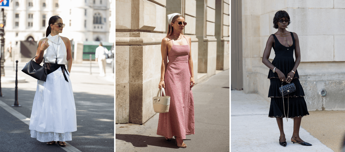 Las ideas de atuendos de verano más chic para robar del Street Style de Couture