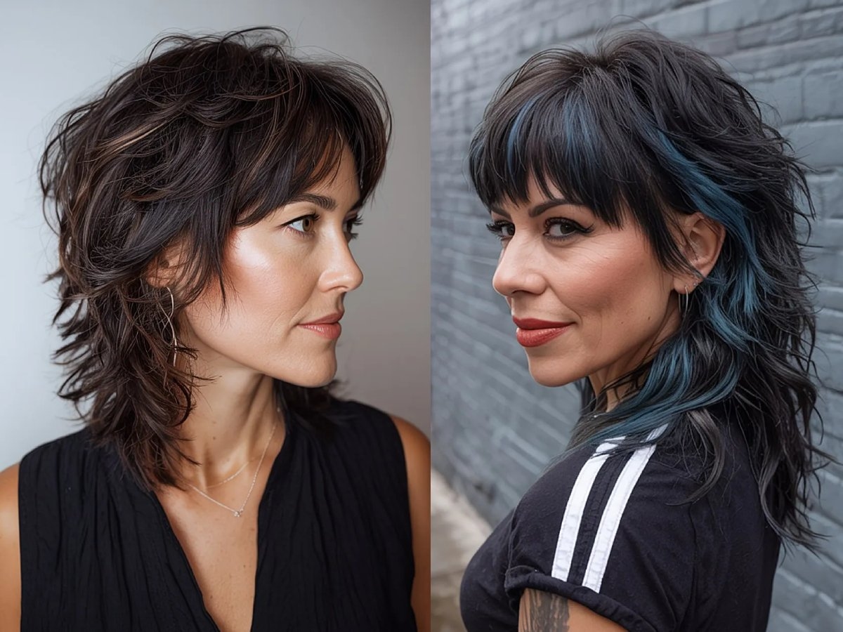 Mais de 20 cortes de cabelo estilo lobo para mulheres com mais de 40 anos que não exigem muito esforço