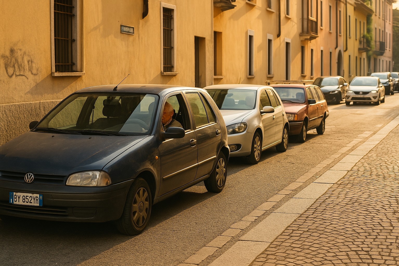 Older cars in Italy: nearly 11 million haven't changed their vehicle in over 15 years.