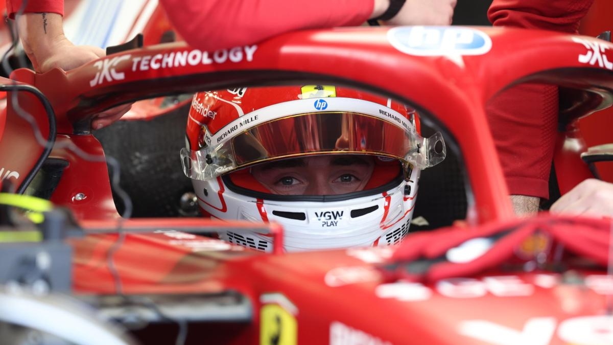 Hamilton: "Conducir el Ferrari es increíble". Leclerc: "Es agradable correr sin ningún problema"