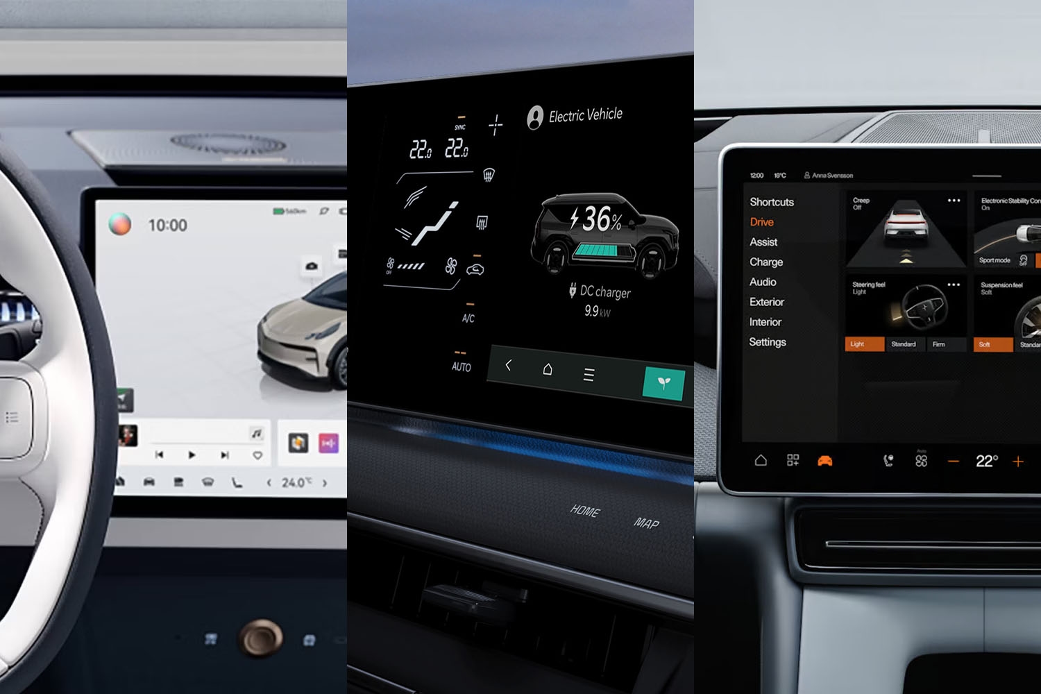 The Best And Worst Infotainment Systems In New EVs Right Now