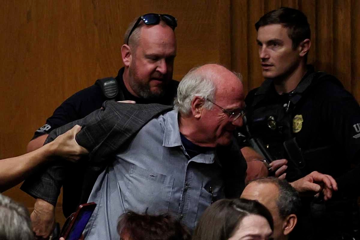 Ben & Jerry's co-founder arrested at Capitol Hill protest against military support for Israel