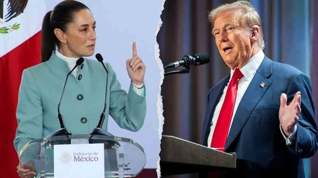 Tensión Trump-Sheinbaum: Presidente de EEUU Insiste en Ayuda Militar y Cuestiona Rechazo Mexicano