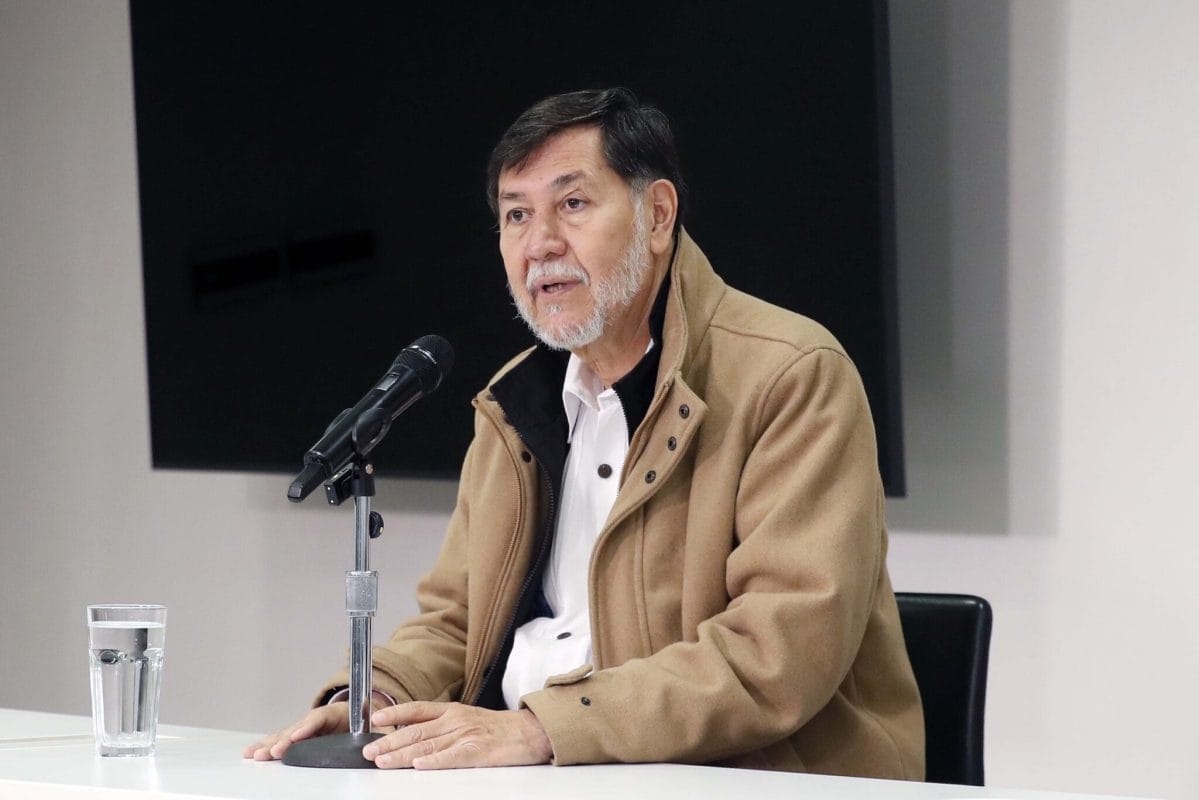 Fernández Noroña vaiado após reunião em Querétaro