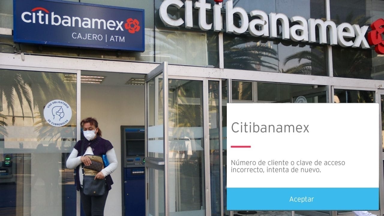 Les utilisateurs de Banamex signalent à nouveau des problèmes avec leur application et BancaNet ce lundi.