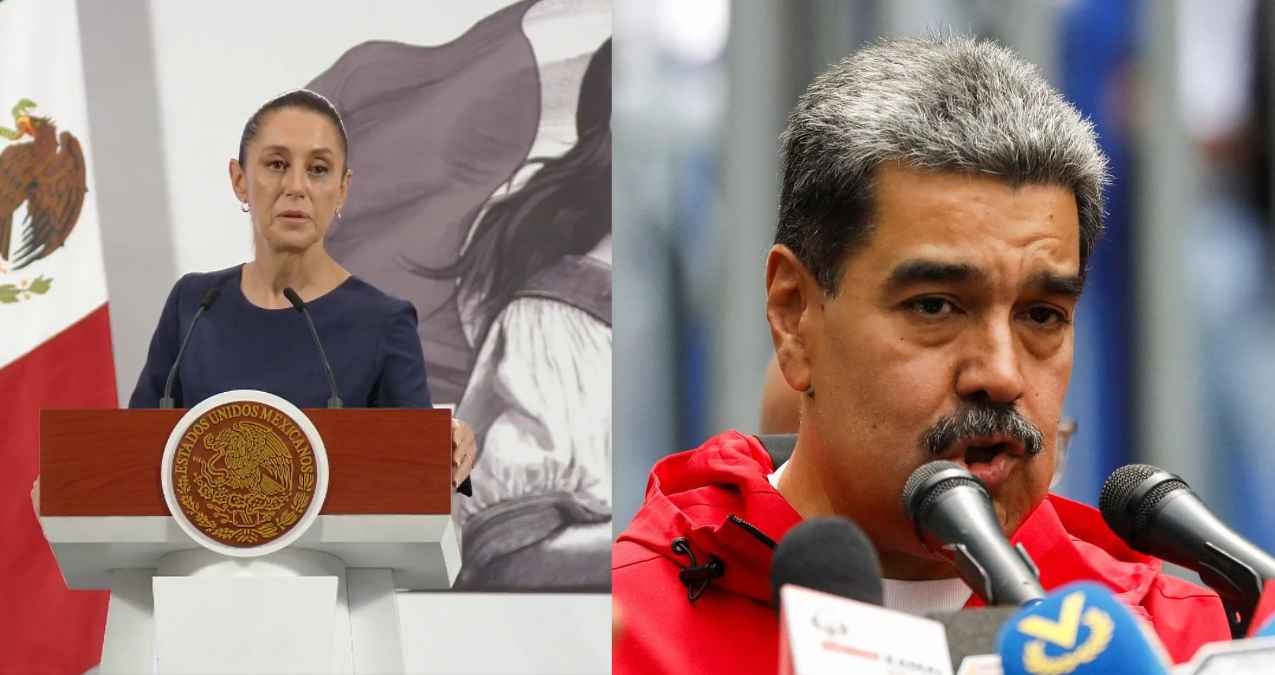 Sheinbaum nega l'indagine su Maduro per i suoi legami con il cartello di Sinaloa.