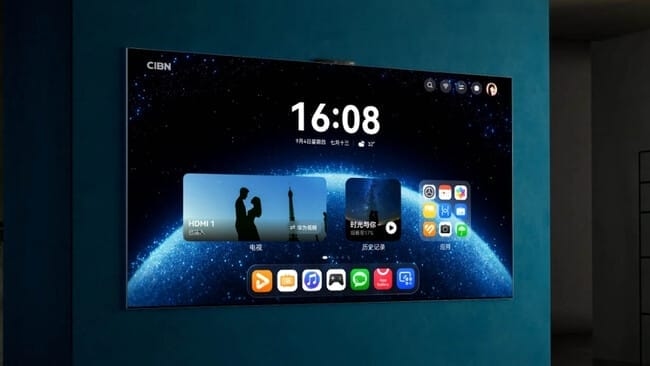 Huawei revolutionizes its TVs: Mate TV debuts Kirin 9020 chip